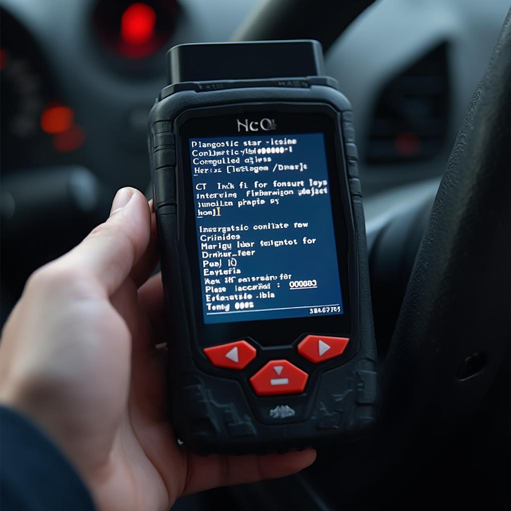 Reading Trouble Codes with an OBD2 Scanner