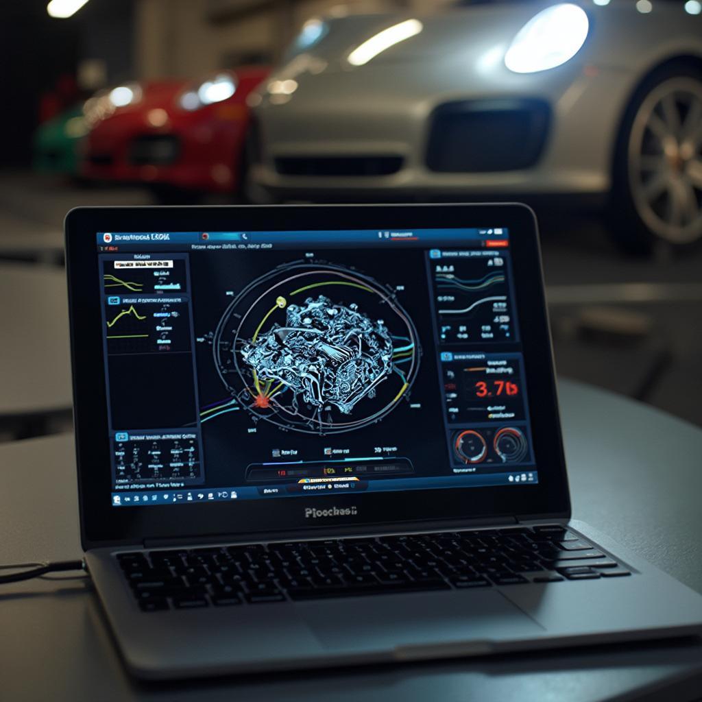 Porsche OBD2 Software Live Data Display