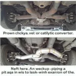 Pre-OBD2 Exhaust System with and without Catalytic Converter