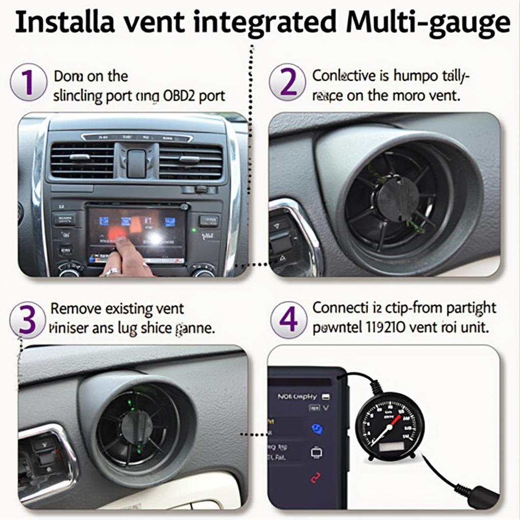 Raxiom OBD2 Multi Gauge Installation Process