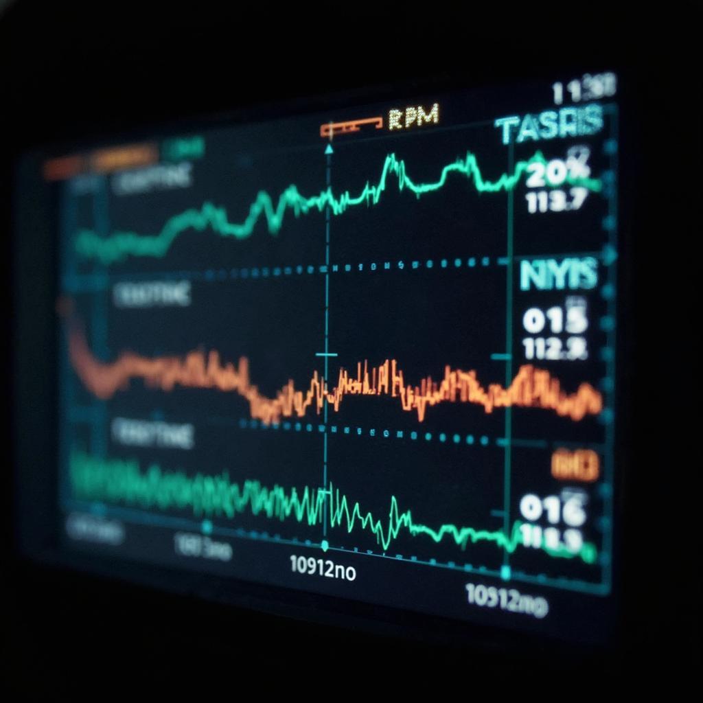 Real-Time Graphing OBD2 Scanner Display