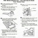 Replacing a Blown OBD2 Fuse in a 98 Honda Civic