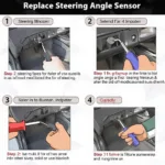 Replacing the Steering Angle Sensor