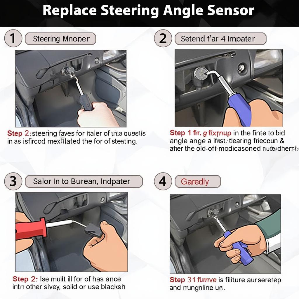 Replacing the Steering Angle Sensor