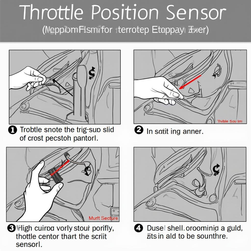 Replacing the Throttle Position Sensor