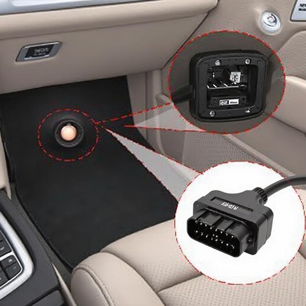 Rolls Royce OBD2 Port Location