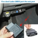 Saturn SL2 OBD2 Port Location under the Dashboard