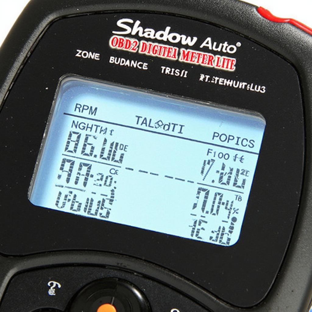 Shadow Auto OBD2 Digital Meter Lite Display