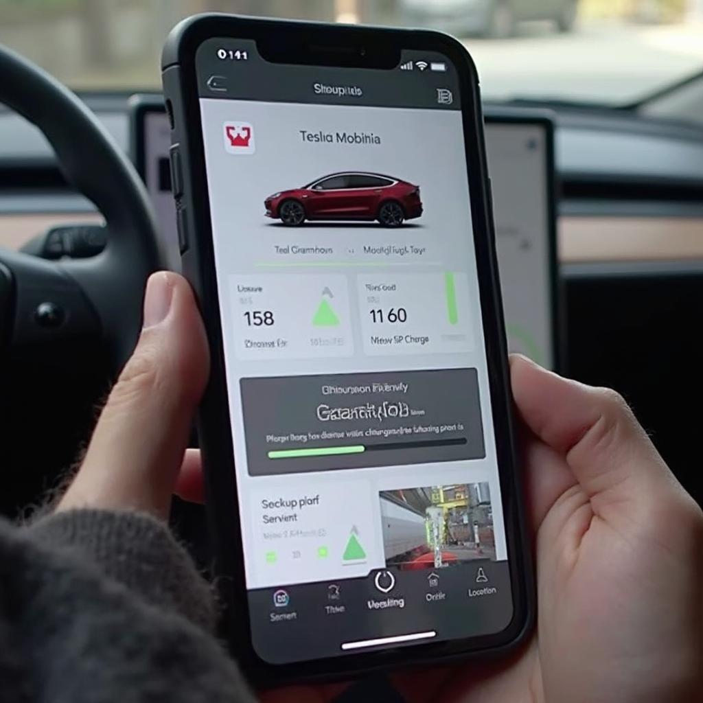 Tesla Mobile App Diagnostics