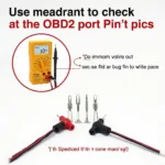 Testing the Chevy Sonic OBD2 Port with a Multimeter