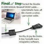 Testing Modified K+DCAN Cable on a Vehicle