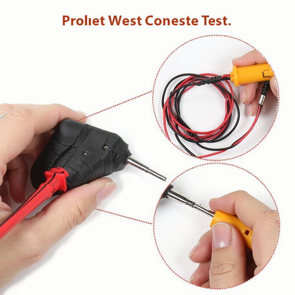 Testing OBD2 12V Cable with Multimeter