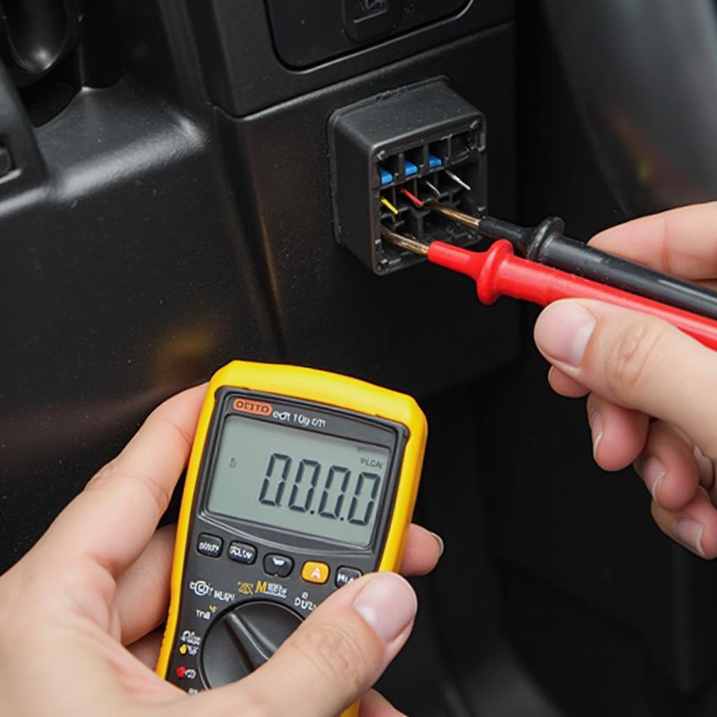 Testing OBD2 Port with Multimeter