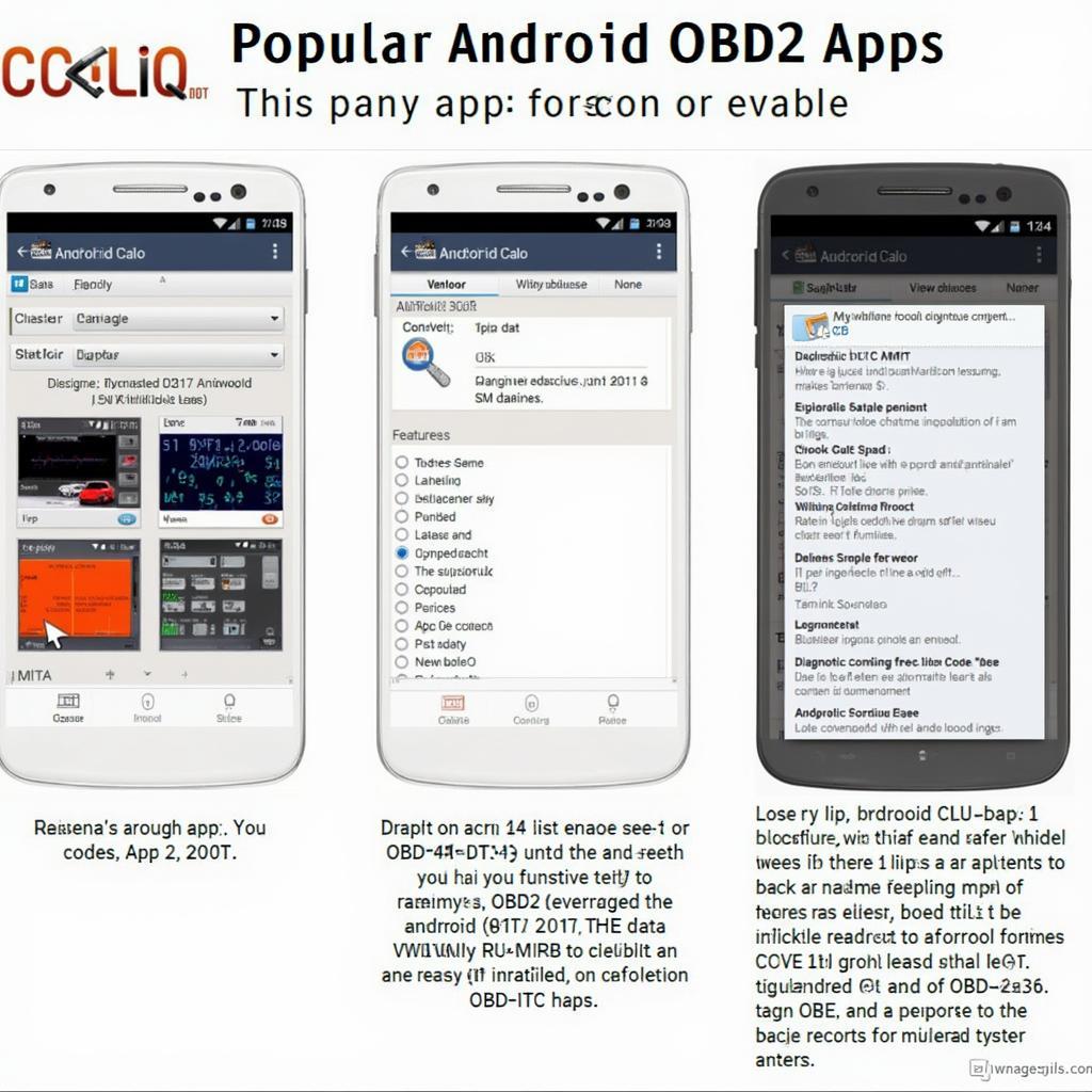 Top Android OBD2 Apps of 2017 Screenshot Examples