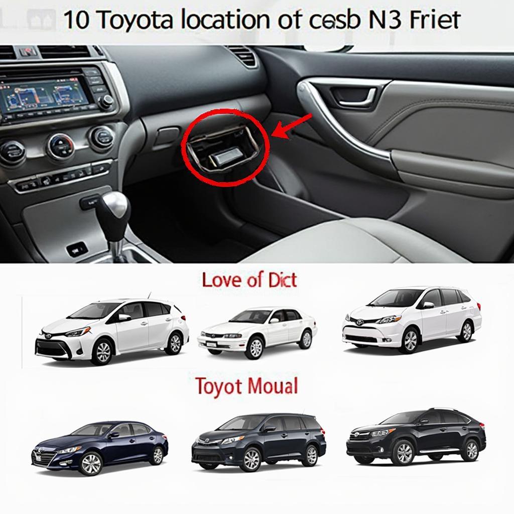 Toyota OBD2 Port Location