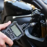 Connecting an OBD2 Scanner to a Triumph Daytona 675