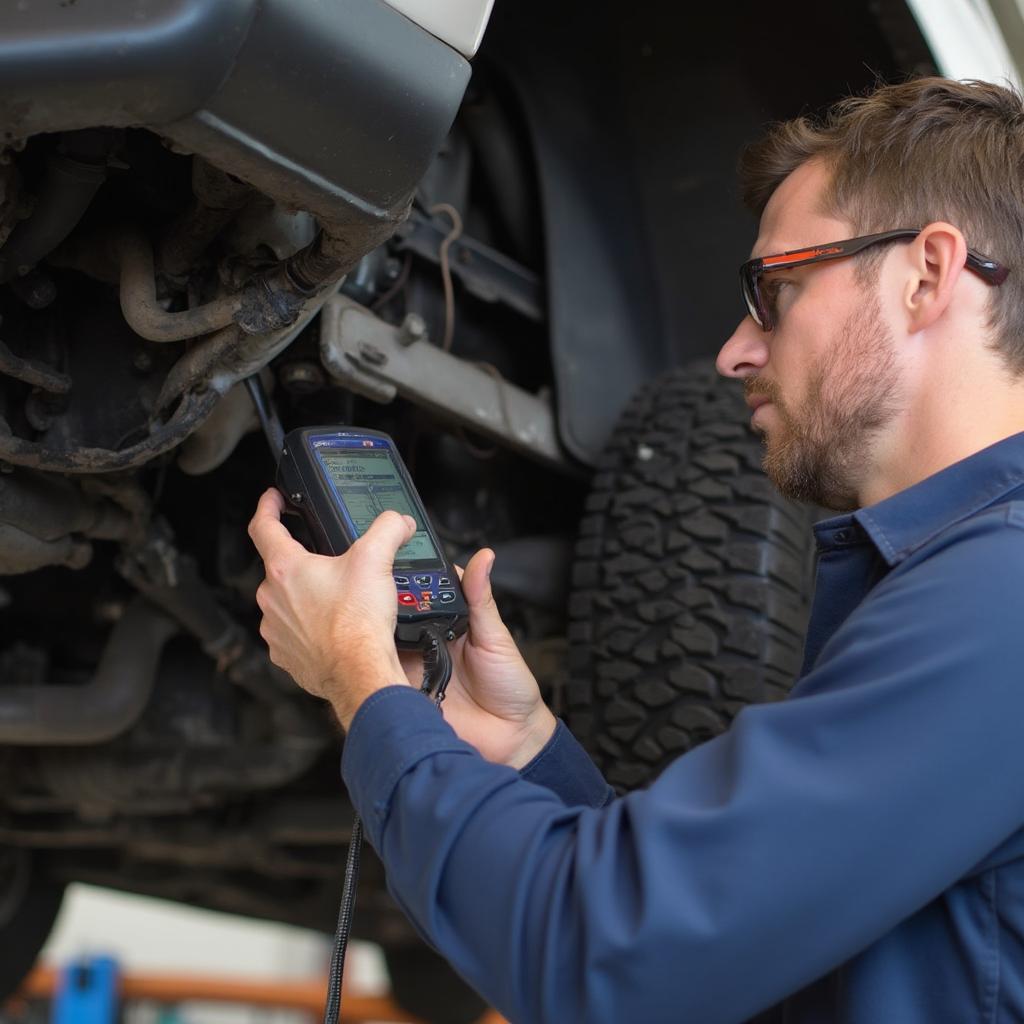 Troubleshooting a Cen-Tech OBD2 Scanner on a 1999 F350