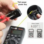 Using a Multimeter to Check the OBD2 Port for Power and Ground