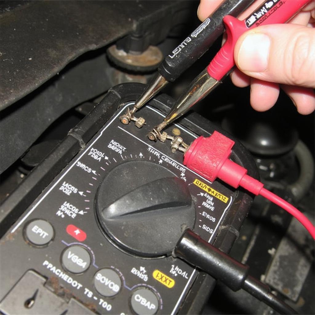 Using a Multimeter with the LS1 OBD2 Connector