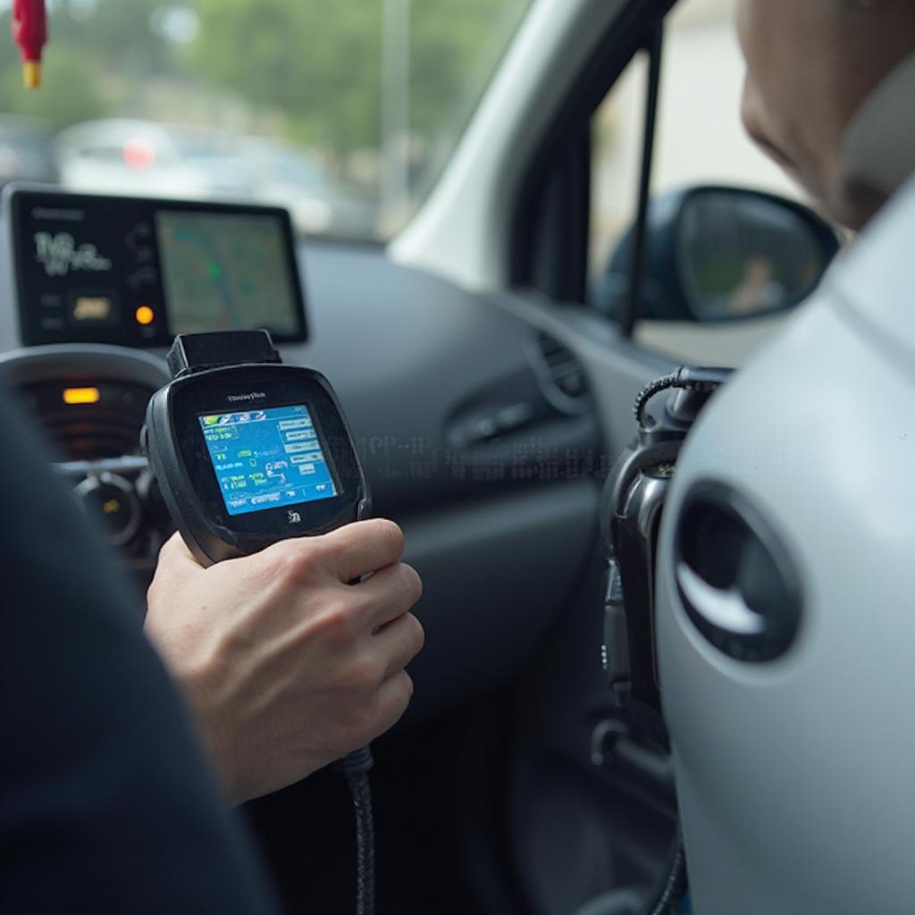 Using an OBD2 Scanner on a Nissan Leaf