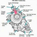 VR6 OBD2 Throttle Body Diagram