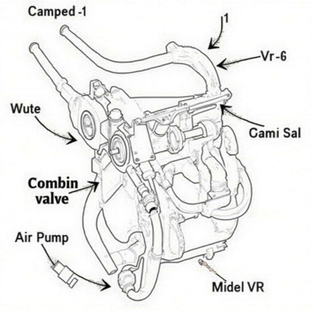 VR6 SAI System Components Diagram