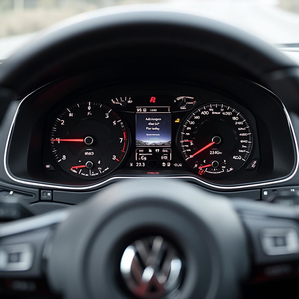 VW Instrument Cluster Diagnostic Menu