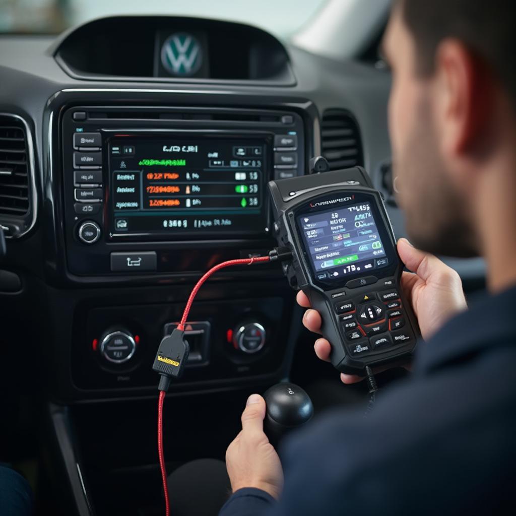 Using an OBD2 Scanner on a Volkswagen