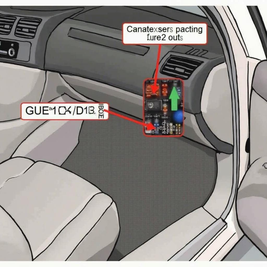 2002 Cadillac Escalade OBD2 Fuse Location