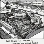 1973 Chevy Silverado Engine Bay Diagnostic Points