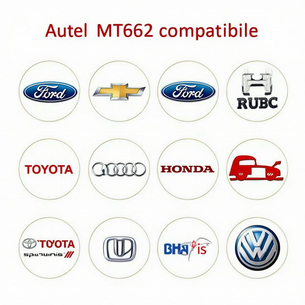 Autel MT629 Compatible Car Models