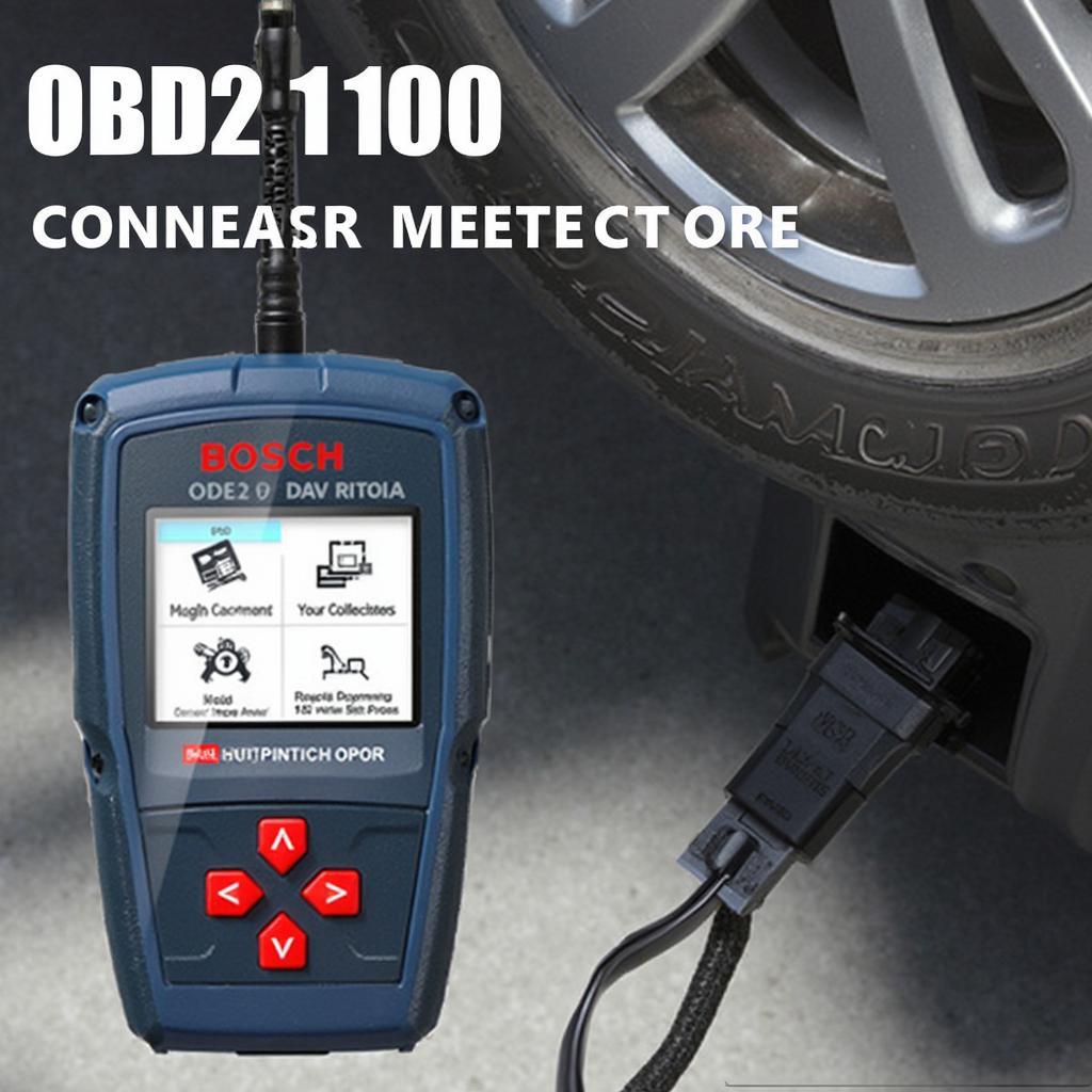 Bosch OBD2 1100 Scanner: An Overview of Features and Functionality