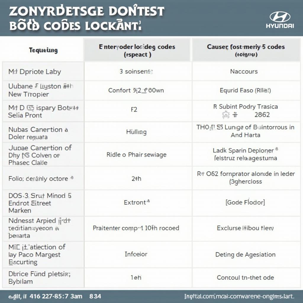 Common Hyundai Ioniq 5 OBD2 Codes