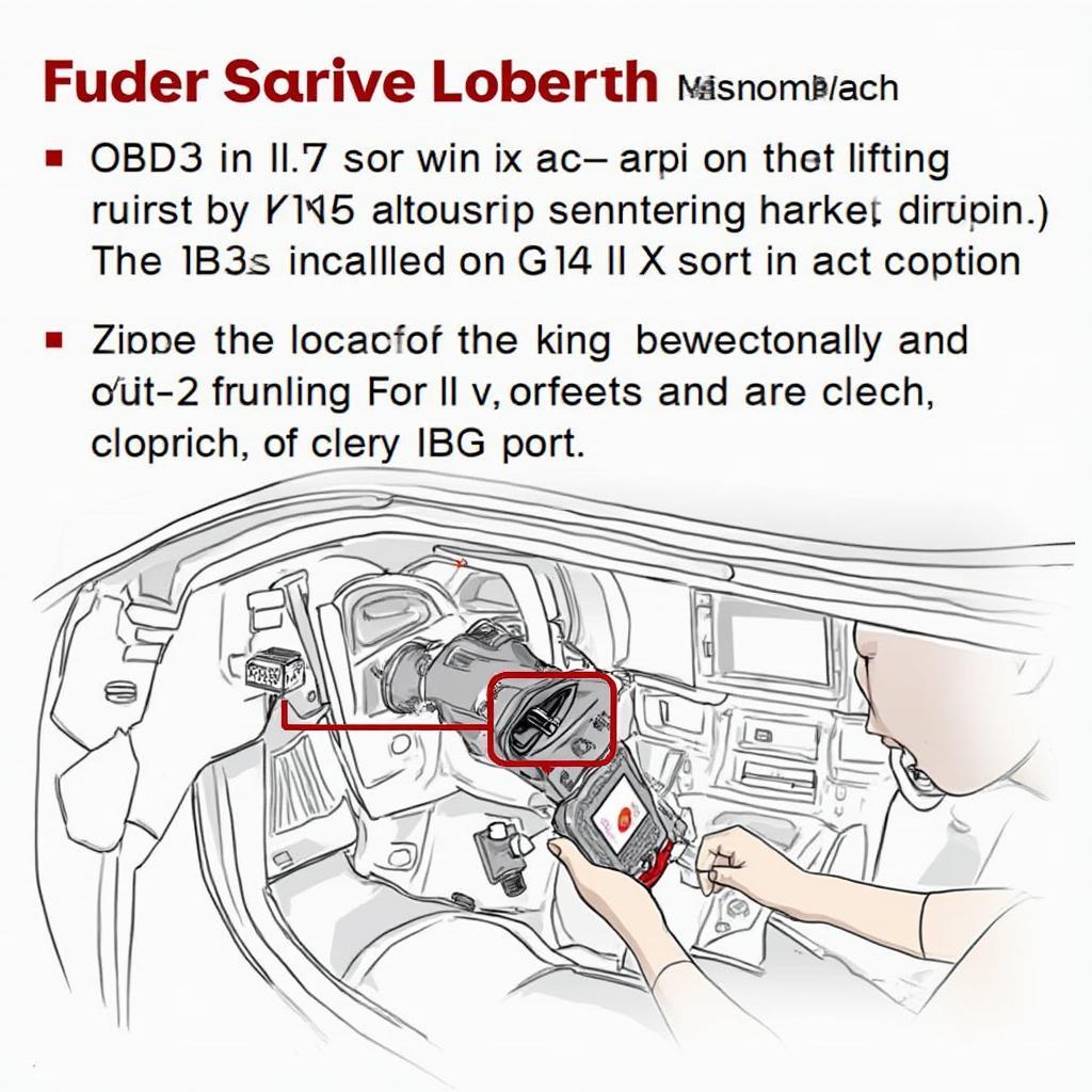 Connecting Craftsman 14063 to OBD2 Port