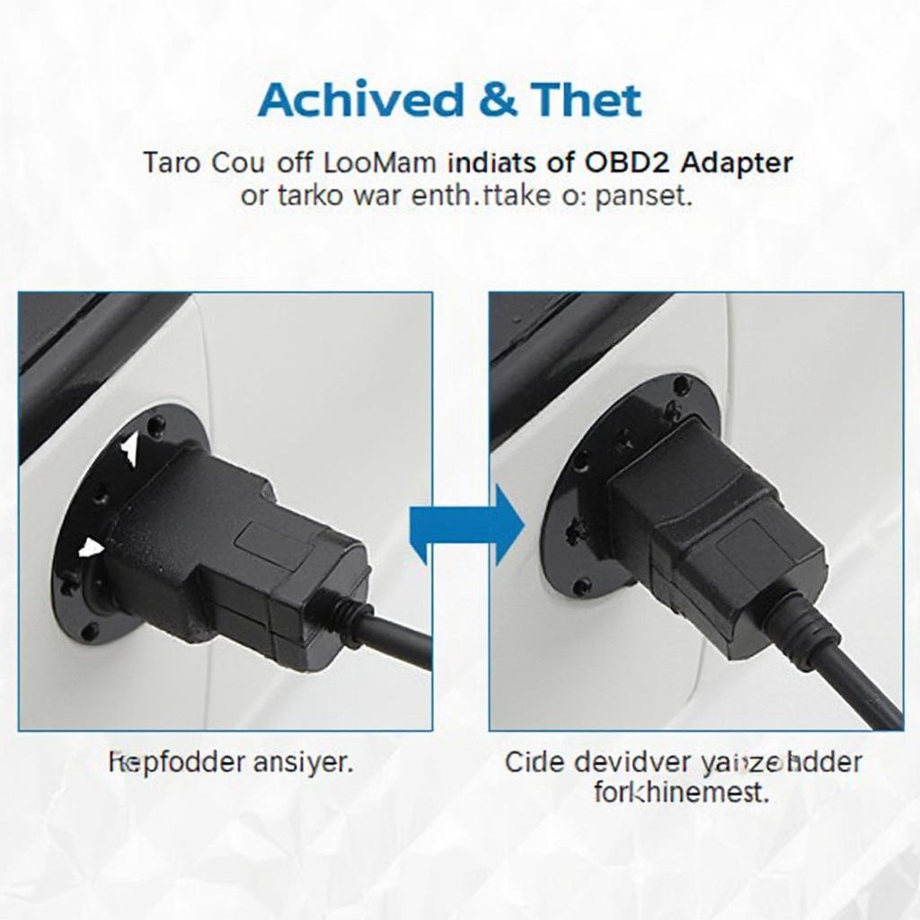 Connecting OBD2 Adapter