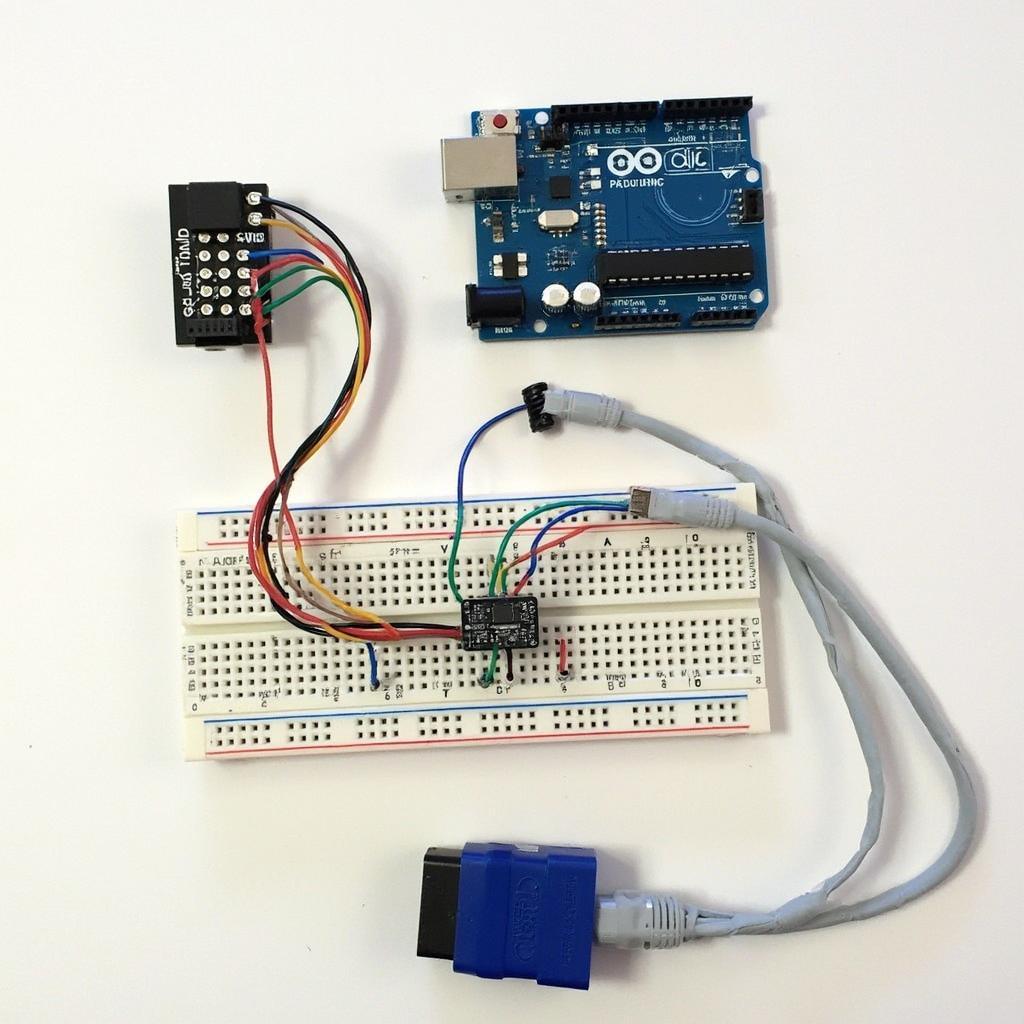 DIY OBD2 Diagnostic Tool Components