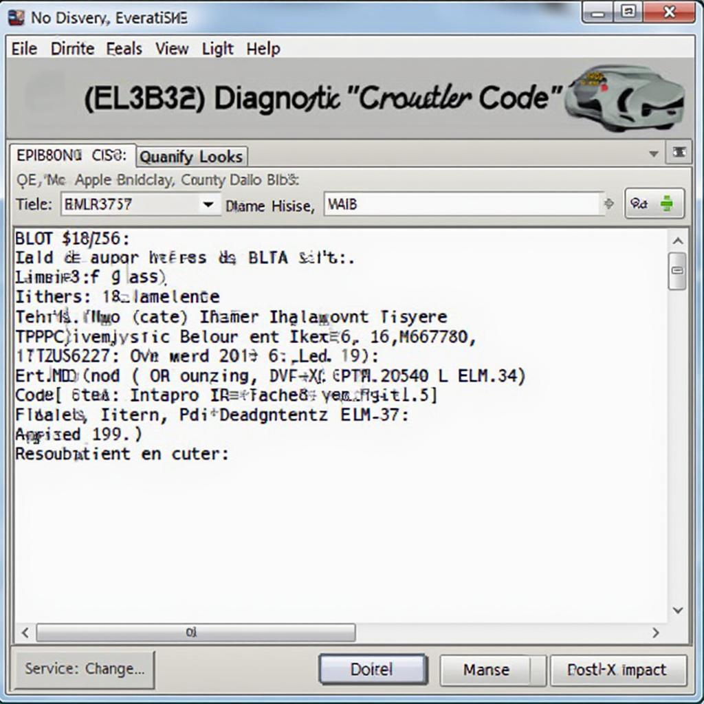 ELM327 OBD2 Software Displaying DTC