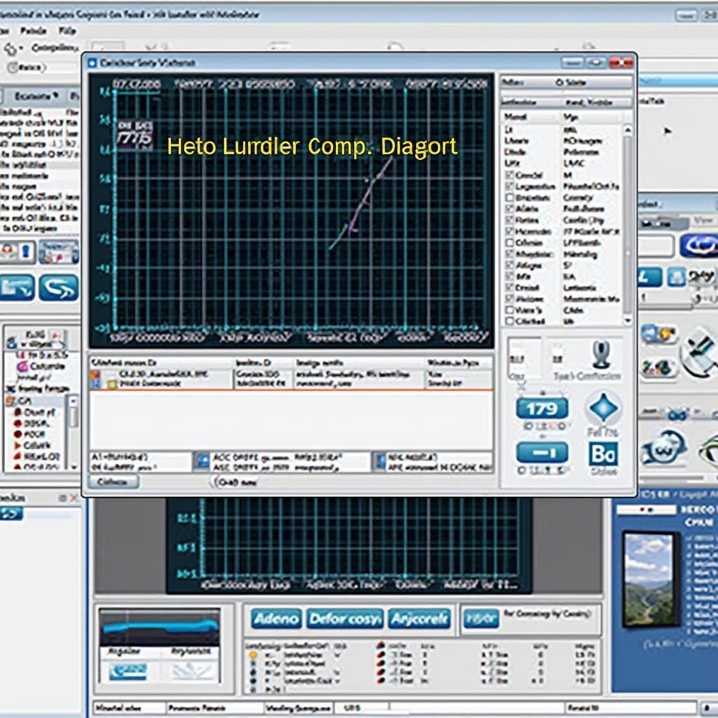 Ford NGS diagnostic software interface on a laptop