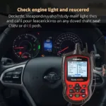 Foxwell NT301 OBD2 Scanner Checking Engine Light