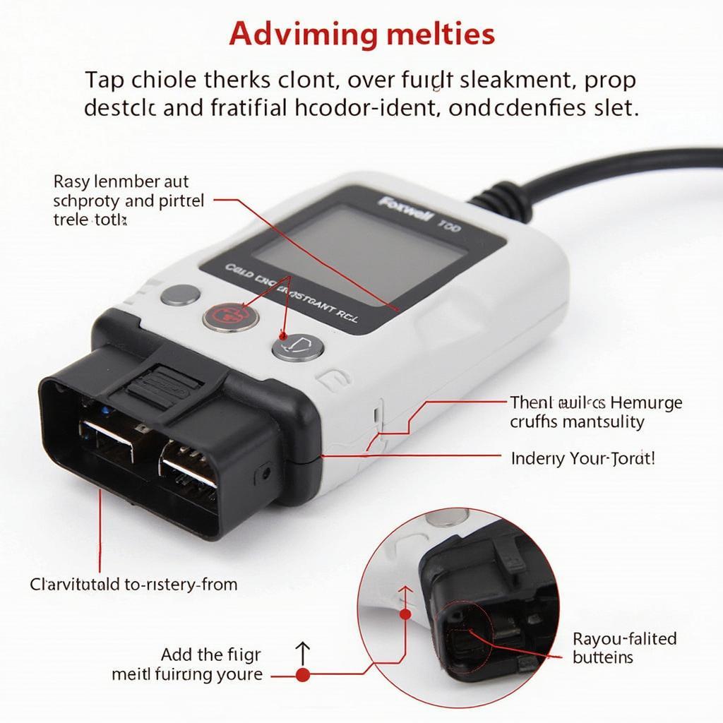 Foxwell OBD2 Scanner Features