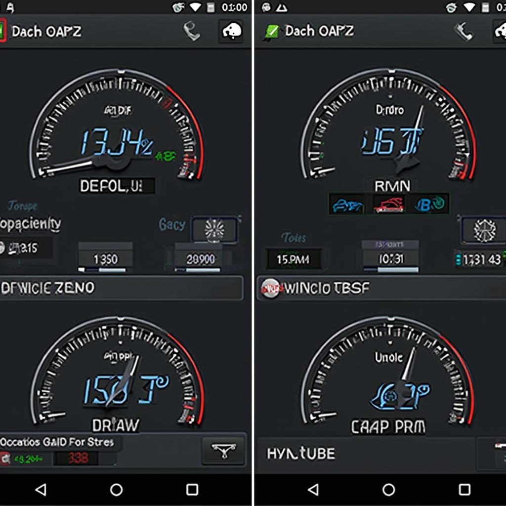 Free Torque OBD2 App Dashboard