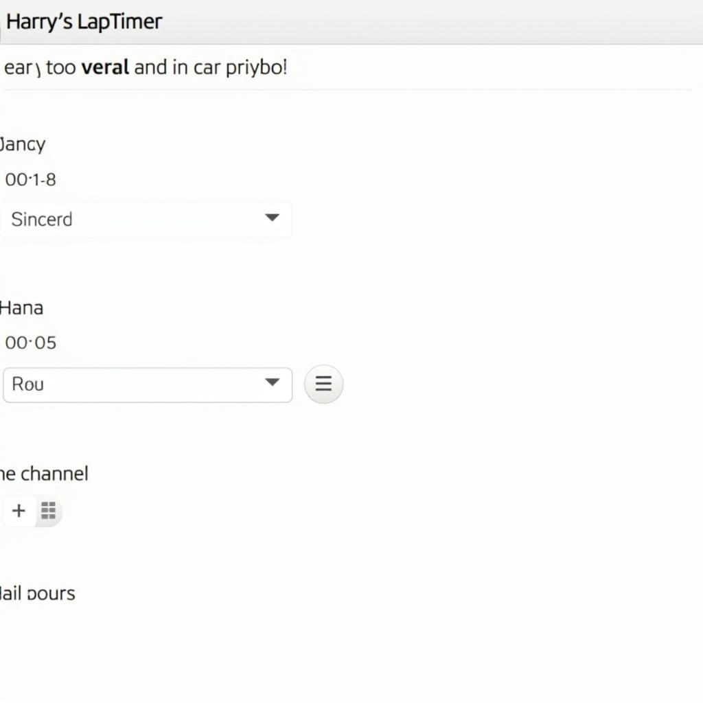 Configuring Harry's LapTimer for OBD2 Data Acquisition