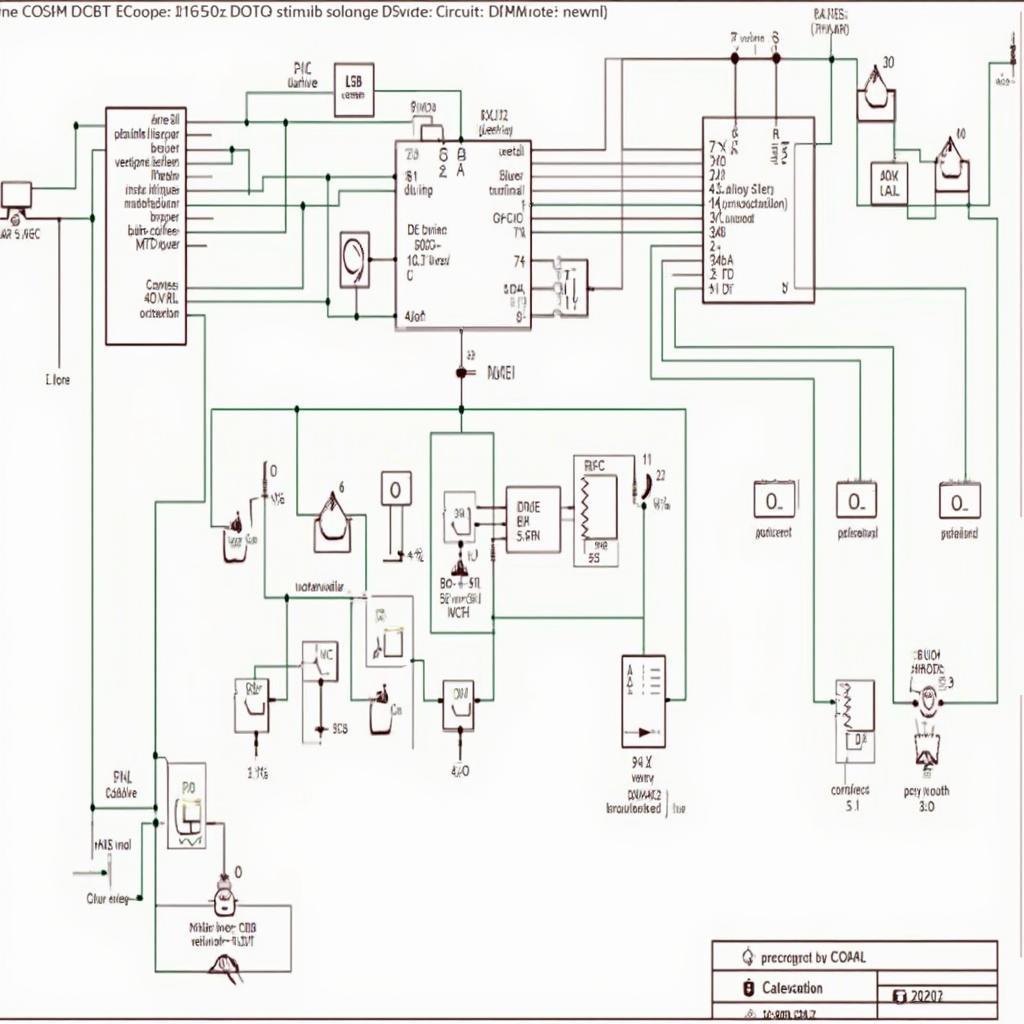 Homemade OBD2 Reader Circuit Diagram