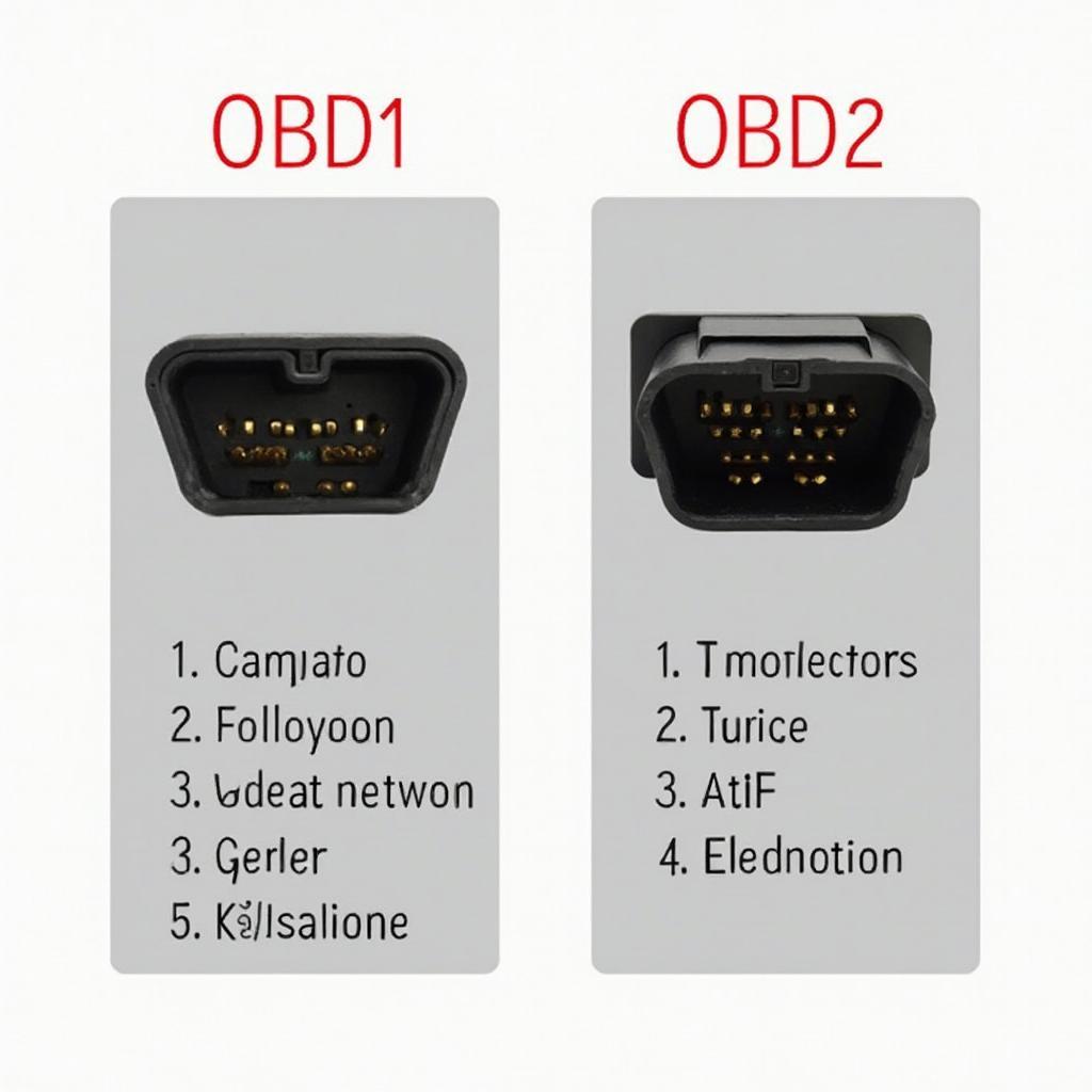 Honda OBD1 vs OBD2 Connectors