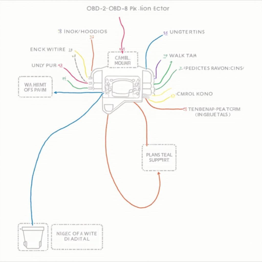 Honda OBD2 8 Pinout Wiring Diagram