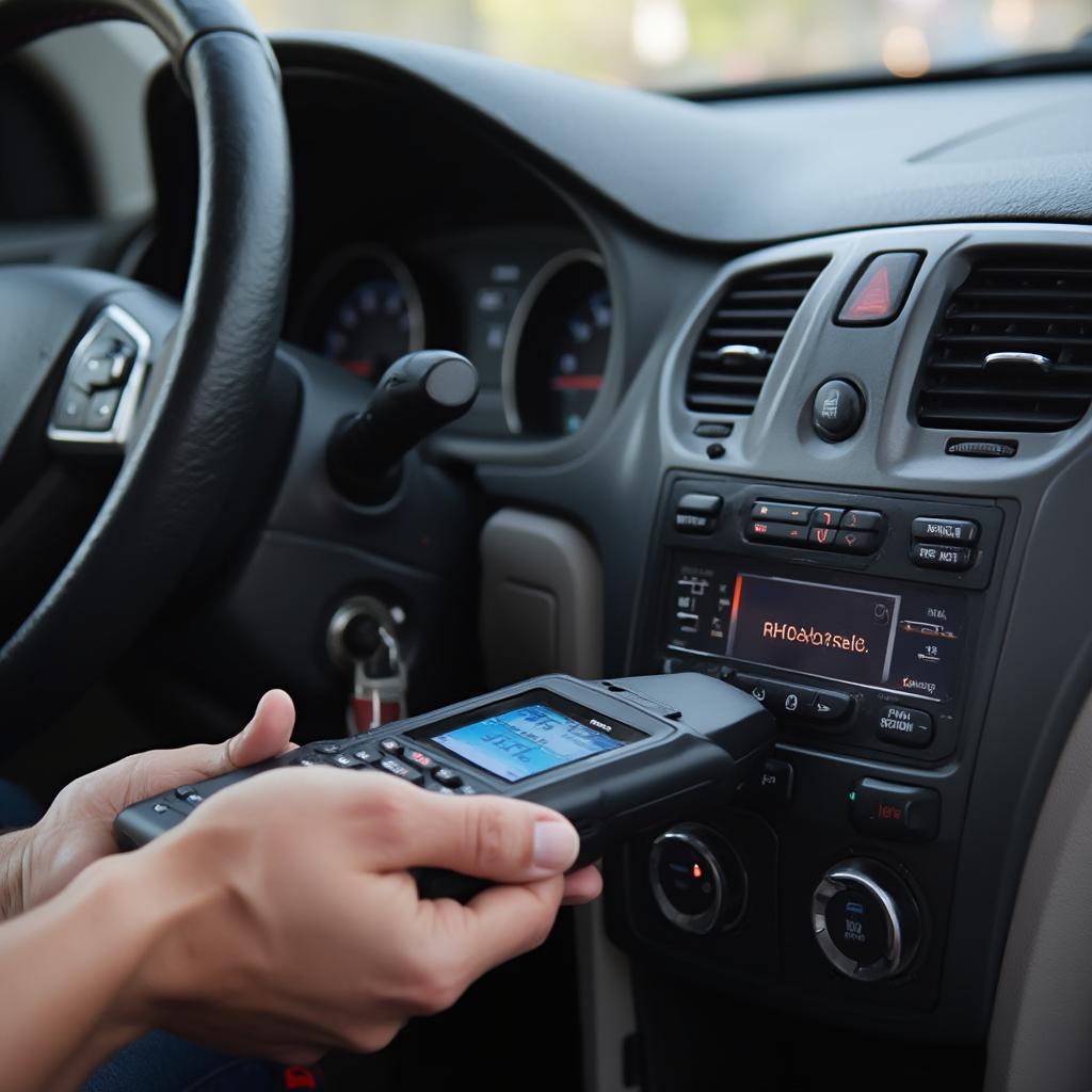 Using an OBD2 Scanner on a Hyundai Accent