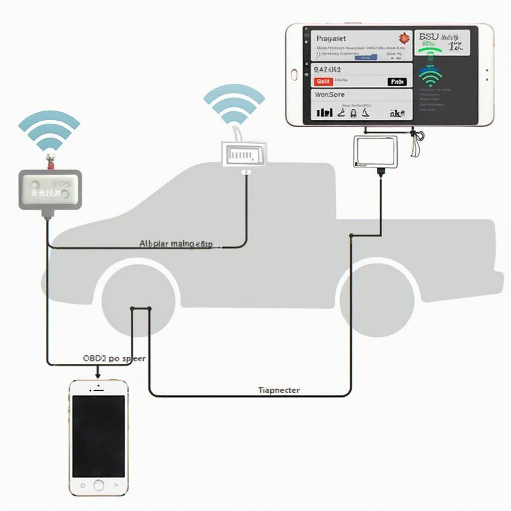 Ikkegol OBD2 Driver Connection Diagram