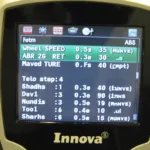 Innova 31703 CarScan Displaying ABS Data