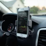 iPhone Displaying Real-Time OBD2 Data