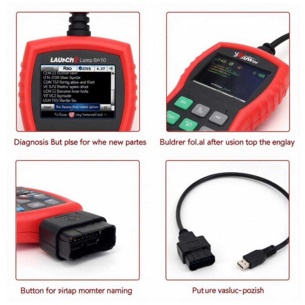 Launch CR319 Code Reader Features